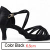 Black 6.5cm Heel