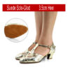 Gold 35cm heel