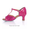 rose red V 5cm heel