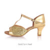 gold V 5cm heel