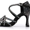 black heel 9cm