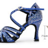 blue heel 75mm