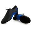 blue Latin heel 4cm