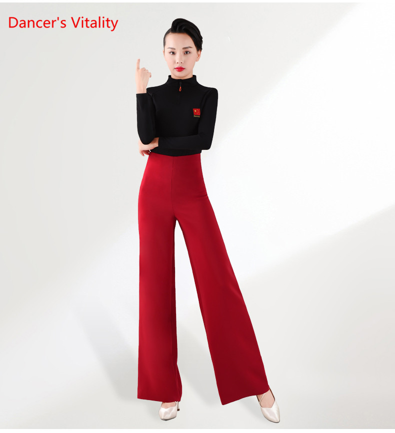 プロフェッショナル社交ダンスパンツS～6XL女性ラテンダンス衣装モダン標準ダンス女性 | 社交ダンスアウトレット