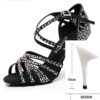 black heel 10cm