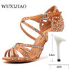 bronze heel 8.5cm