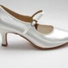 137 WHITE 6.5 HEEL