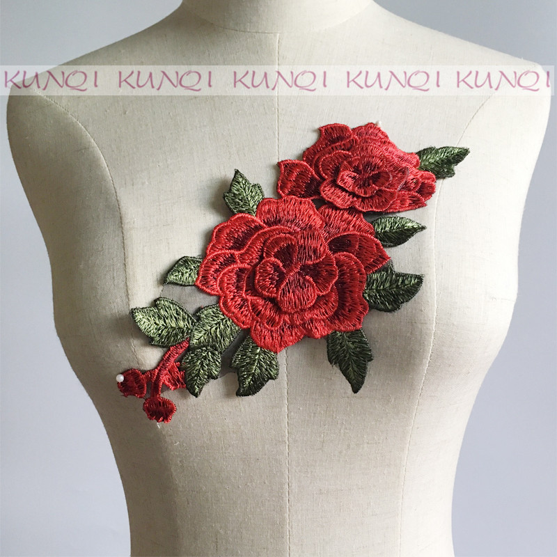 1ピース22 11 5センチ大penoy花刺繍 アップリケ水溶性パッチ手縫わ上布 服アクセサリーdiy赤 社交ダンスアウトレット 1ピース22 11 5センチ大penoy花刺繍 アップリケ水溶性パッチ手縫わ上布 服アクセサリーdiy赤 社交ダンスアウトレット